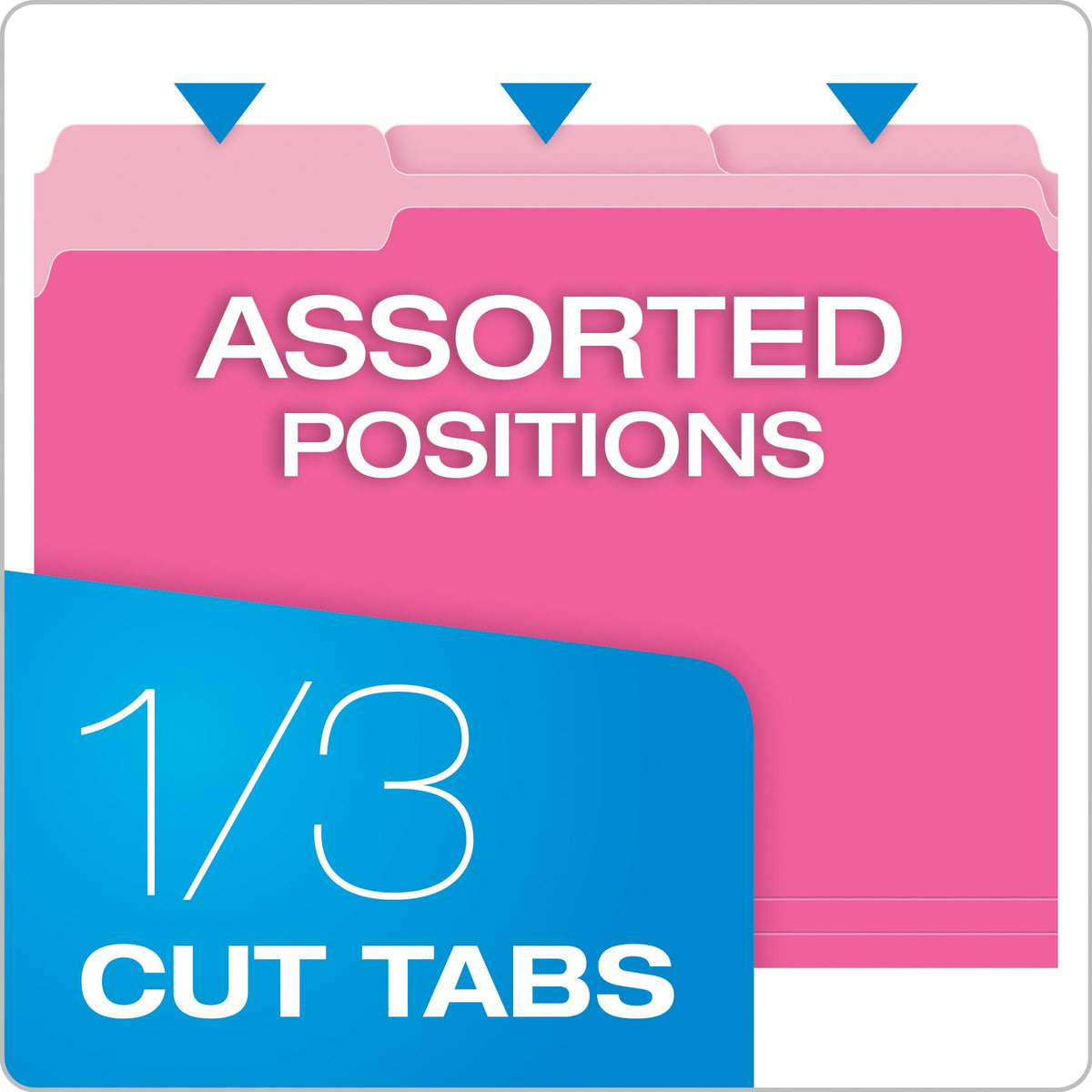 Pendaflex File Folder 152 1/3 PIN, 1 Box, 100 Count – view 2