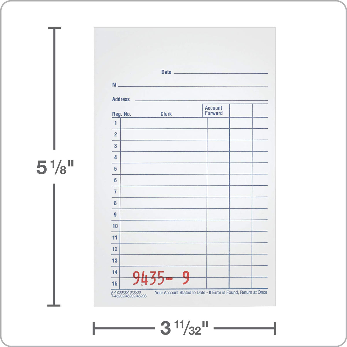 Adams Office Products DC3510, Pack of 10 – view 5