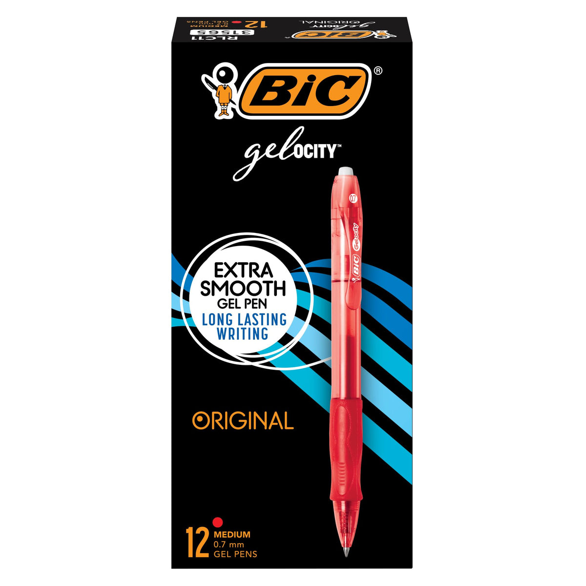 BIC Writing Instrument RLC11-RED, 12 Count