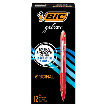 BIC Writing Instrument RLC11-RED, 12 Count