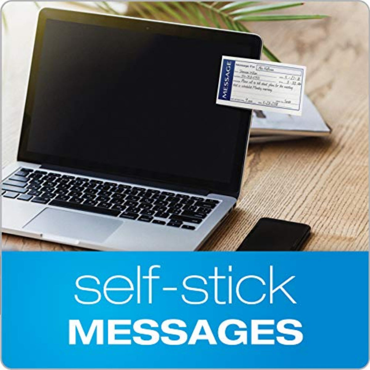 Adams Self Stick Note SC1153WS, 5.3" x 0.3", 200 Count – view 2
