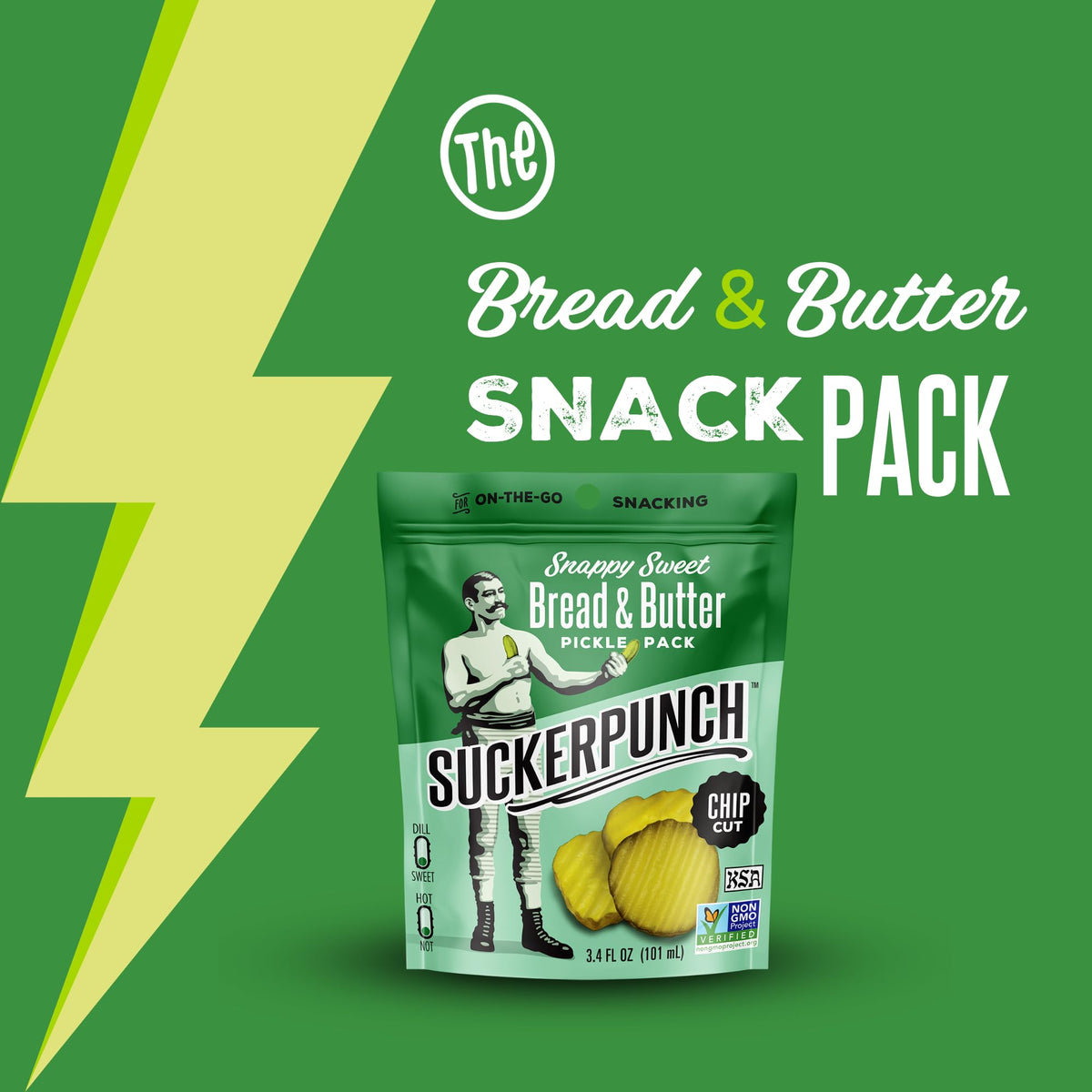 SUCKERPUNCH Snack Chip And Crisp, 3.4 Ounce (Pack of 12) – view 6