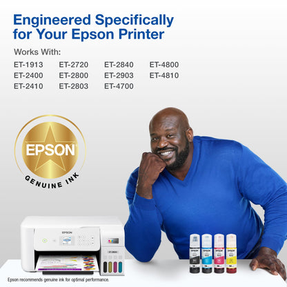 Epson Inkjet Printer Ink T522120-BCS, Standard, 4 Count – view 4