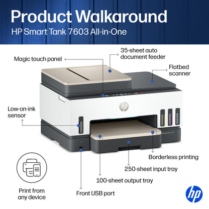 HP Printer 9B5D1A#B1H, one size – view 4