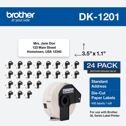 Brother Label DK120124PK, 24 Rolls – view 2