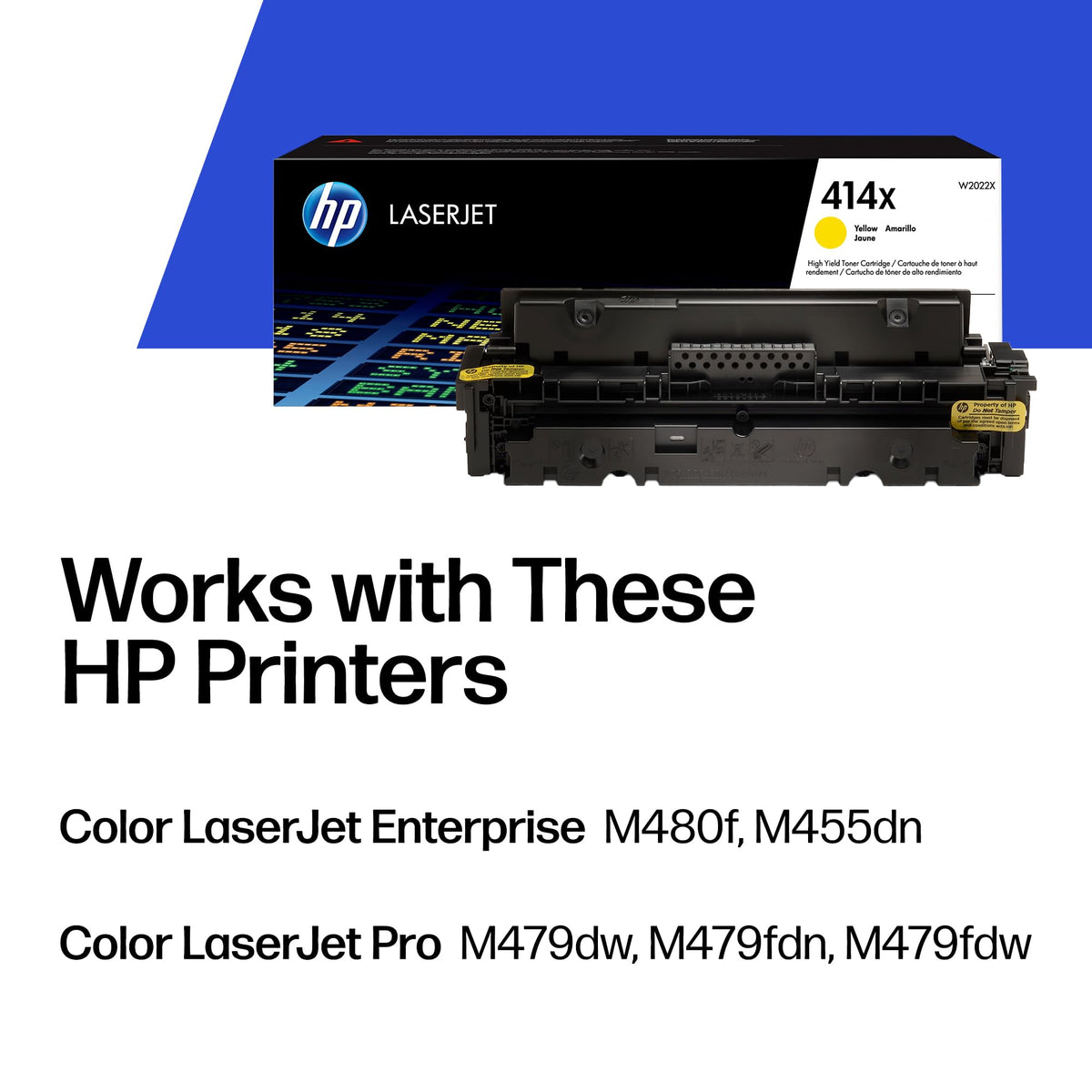HP Laser Printer Toner W2022X, One Size – view 2