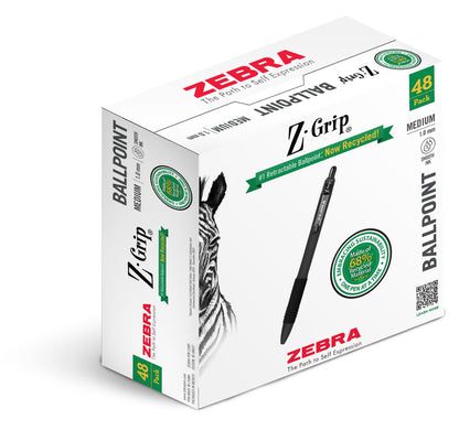 Zebra Pen Writing Instrument 20418, 1 Count (Pack of 48)