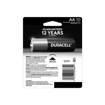 DURACELL Battery DURMN1500B10Z, 10 Count – view 2