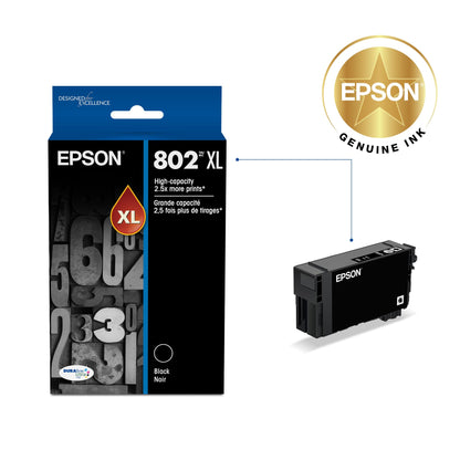 Epson Inkjet Printer Ink T802XL120, High Capacity – view 2