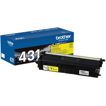 Brother Laser Printer Toner TN431Y, Standard Yield