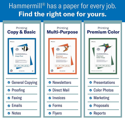 Hammermill Print Copy Paper 125534C, 8 Ream | 4000 Sheets – view 3
