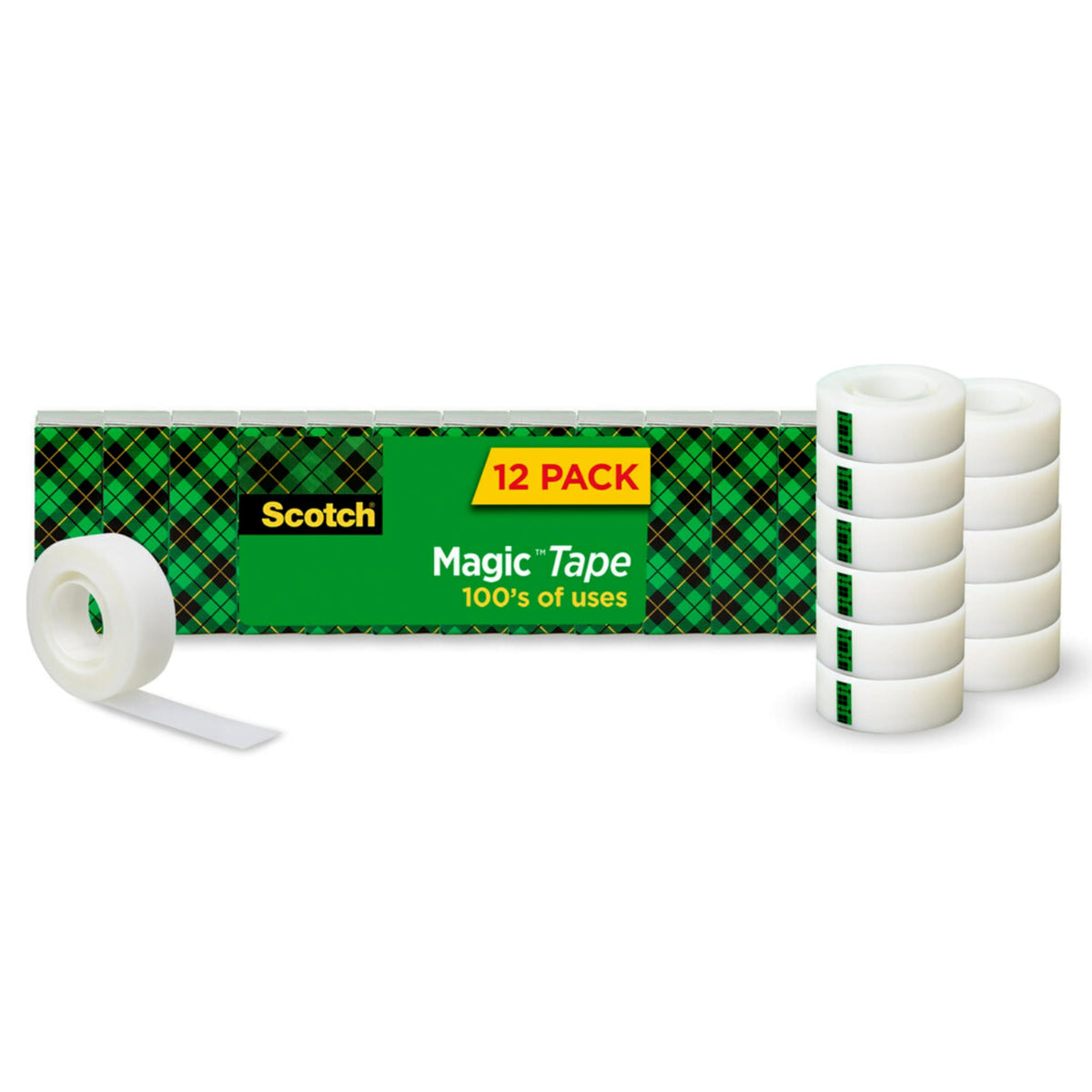 Scotch Adhesive Tapes MMM810K12, 12 Rolls
