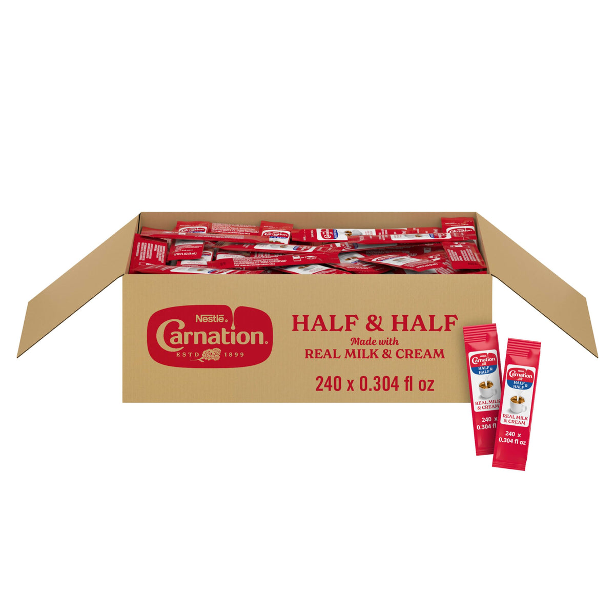 Coffee Mate Non Dairy Cream NES21873, 0.304 Fl Oz (Pack of 240)