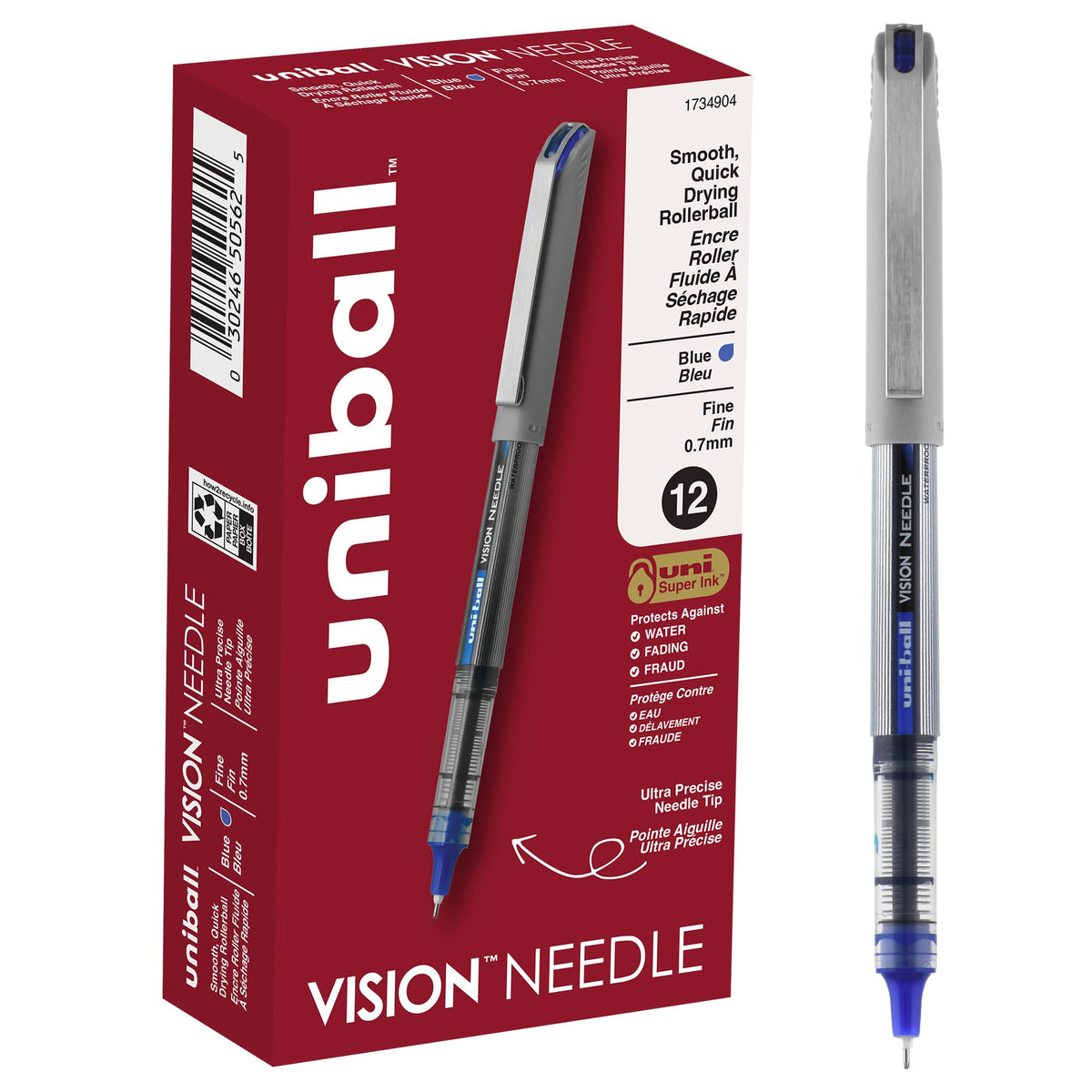 Uni-Ball Writing Instrument 1734904, 12 Count