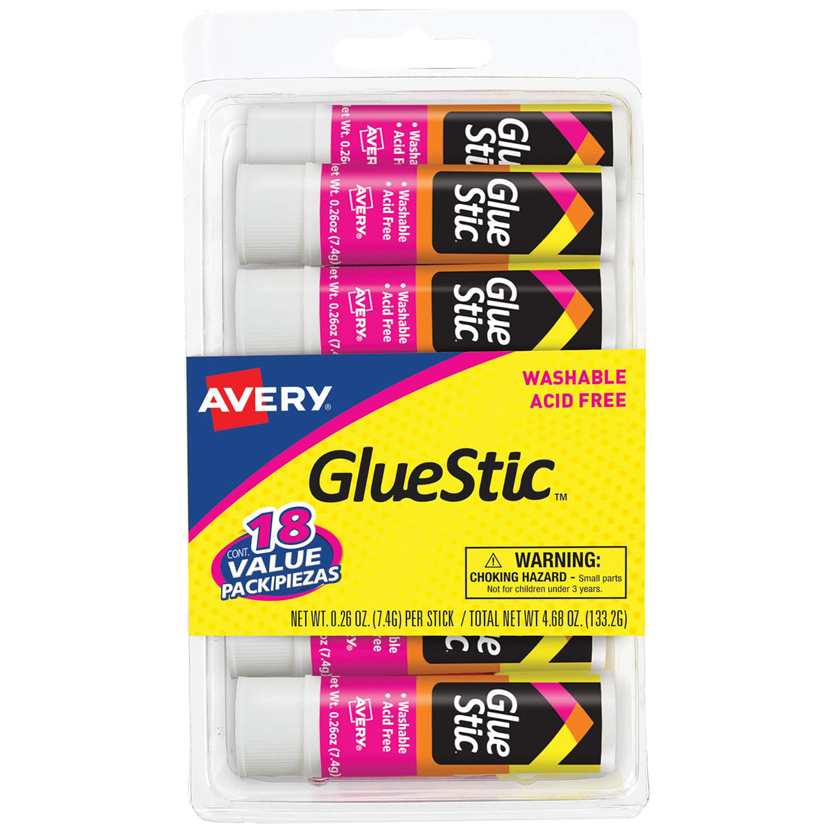 Avery Bonding Adhesives 98089, 0.26 oz, 18 Count