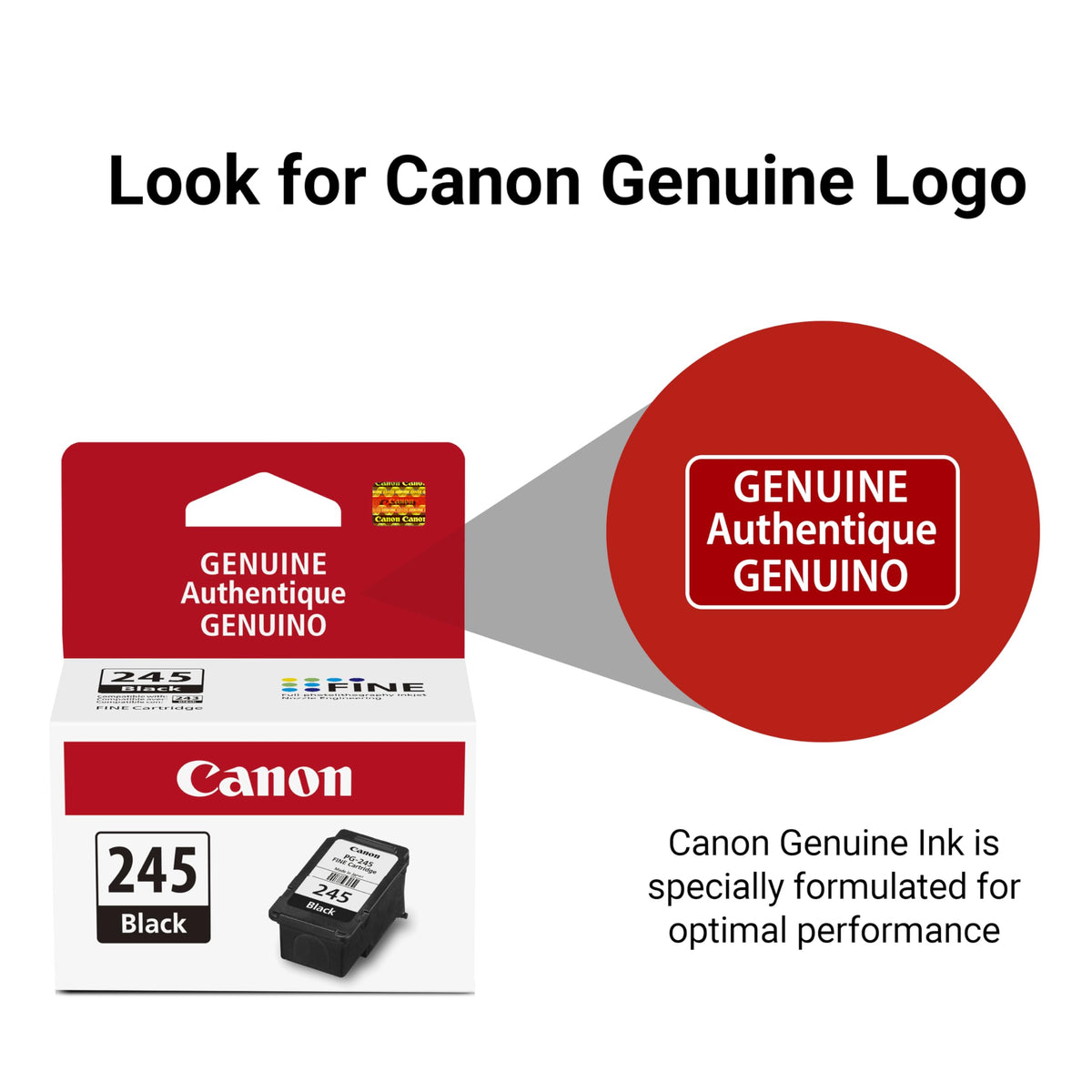 Canon Inkjet Printer Ink PG245, 1 Count – view 6