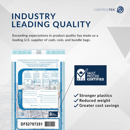 CONTROLTEK Storage Bag 73620C, Large, 50 Count – view 5