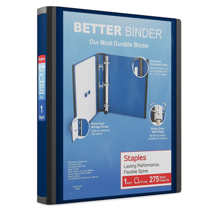 Staples Storage Binder 13399, 1-Inch