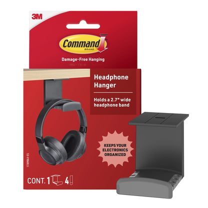 Command Hardware Staple 17309BLK-ES, Large