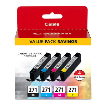 Canon Inkjet Printer Ink 0390C005, Multipack, 4 Count