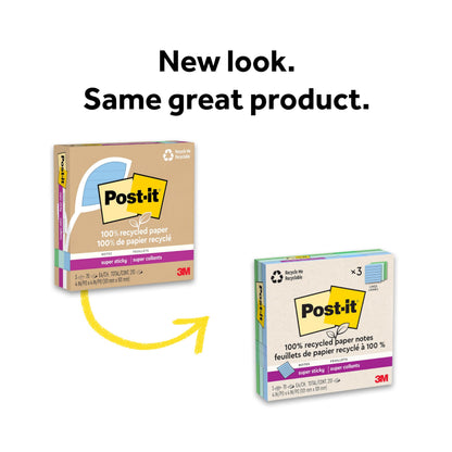 Post-it Self Stick Note 675R-3SST, 4" x 4", 3 Count – view 8