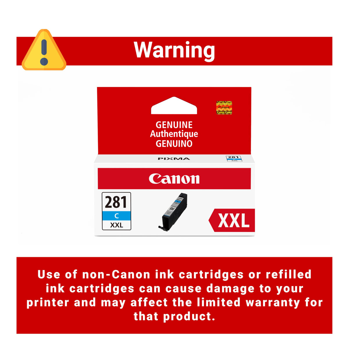 Canon Inkjet Printer Ink 1980C001, XXL – view 7