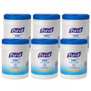 Purell Skin Cleaning Wipe 9113-06, 270 Count (Pack of 6), 1620 Count