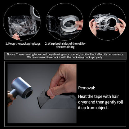 Art3d Adhesive Tapes S10111, 1/24" x 1/2" x 10' – view 7