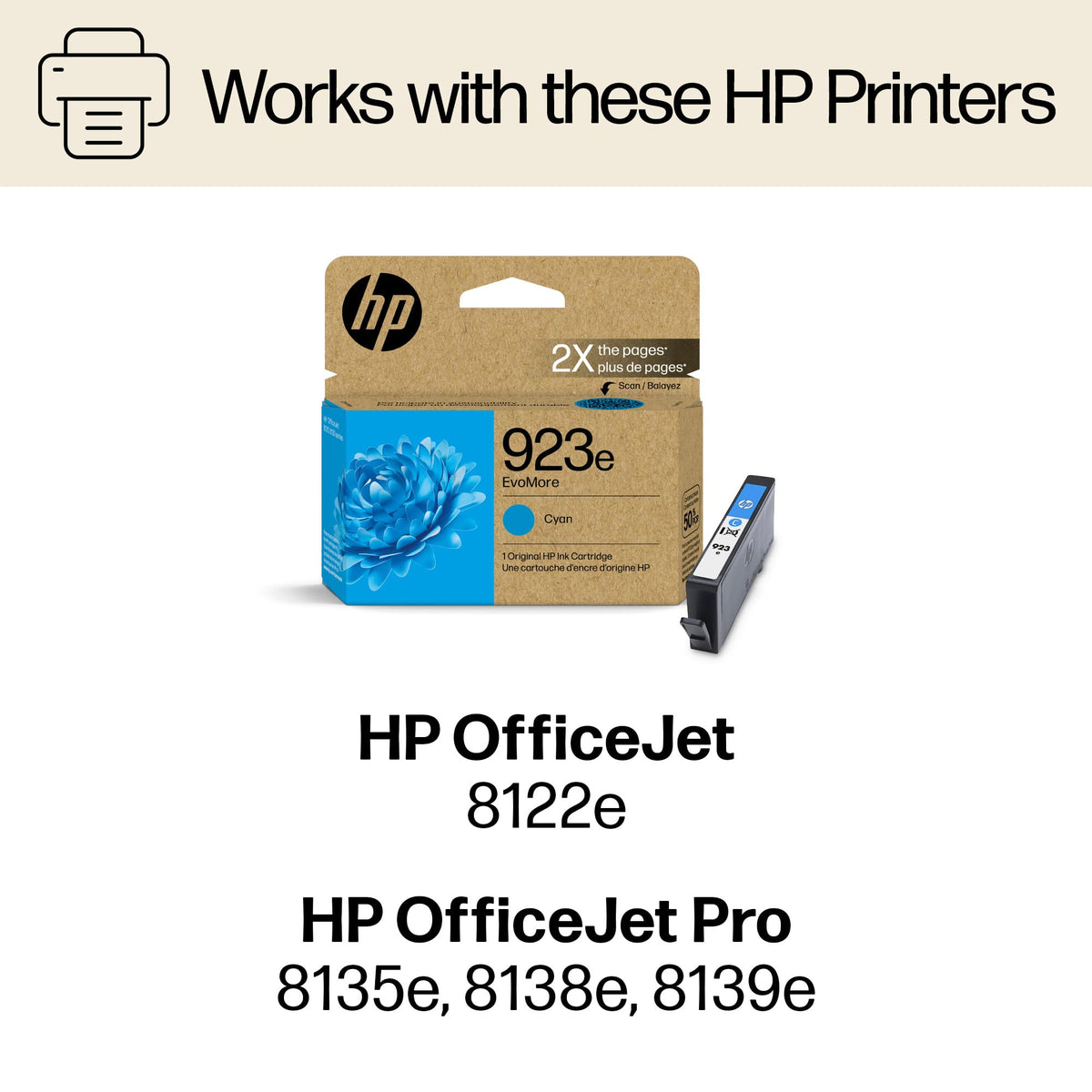 HP Inkjet Printer Ink 4K0T4LN – view 2