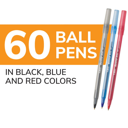 BIC Writing Instrument GSM609-AST, 60 Count – view 2