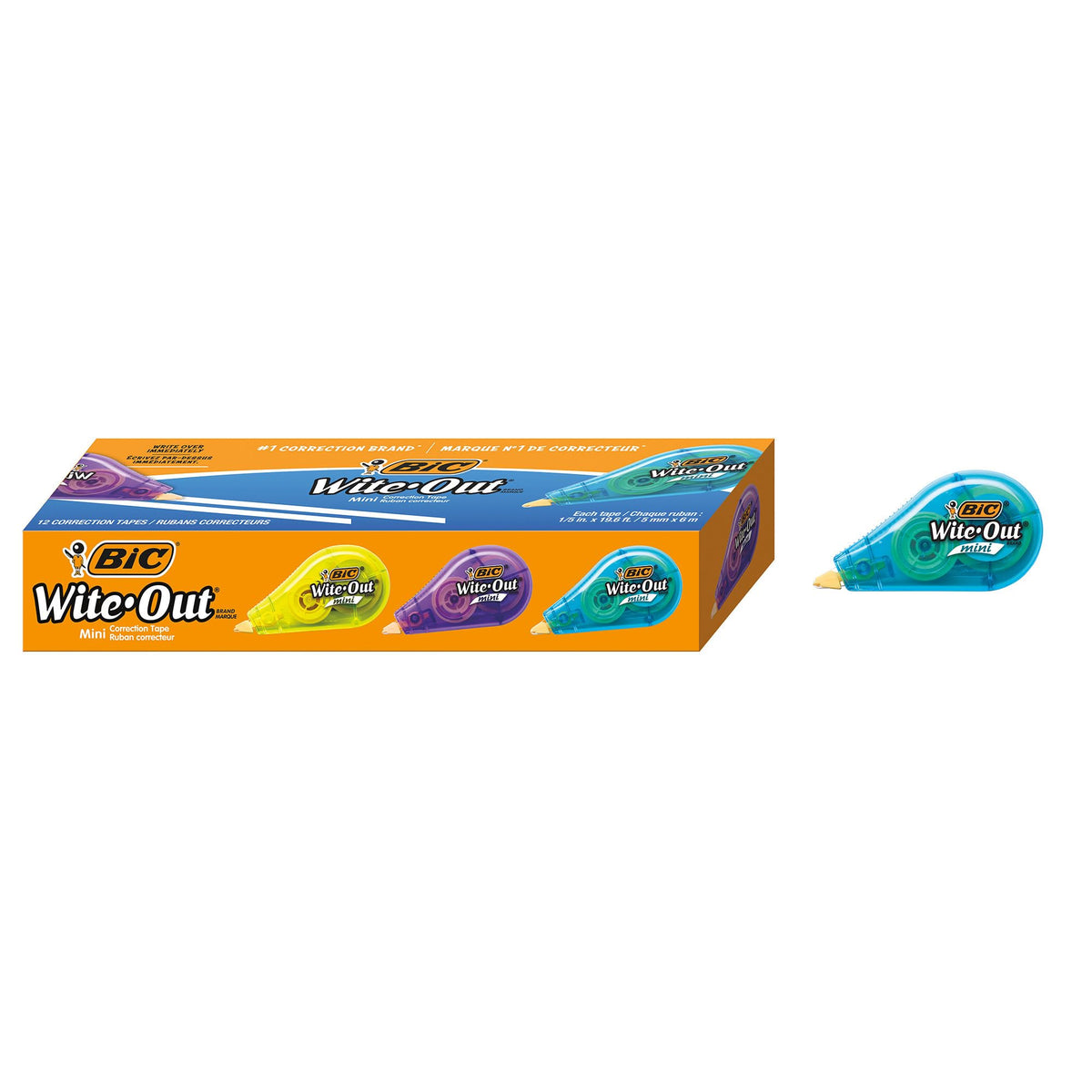 BIC Writing Instrument WOTM11-WHI, 12 Count