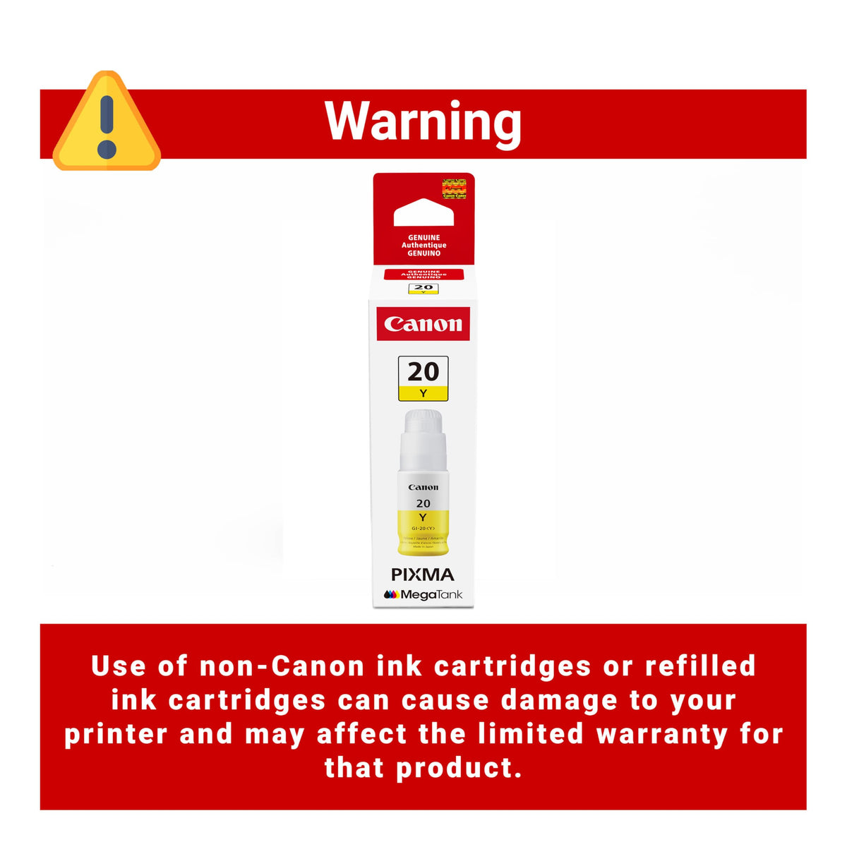 Canon Inkjet Printer Ink 3396C001, Mega Ink Bottle – view 3