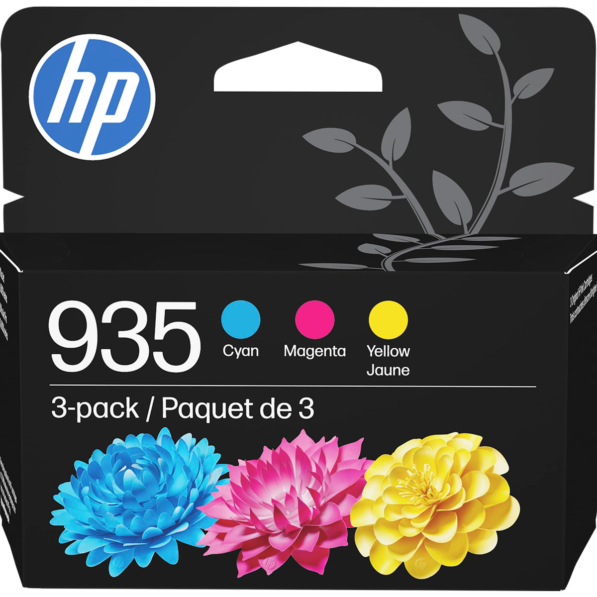 HP Inkjet Printer Ink N9H65FN, Combo 3-Pack