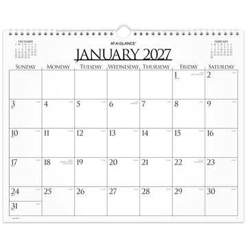 AT-A-GLANCE Calendar 997-1, 15"W x 12"H