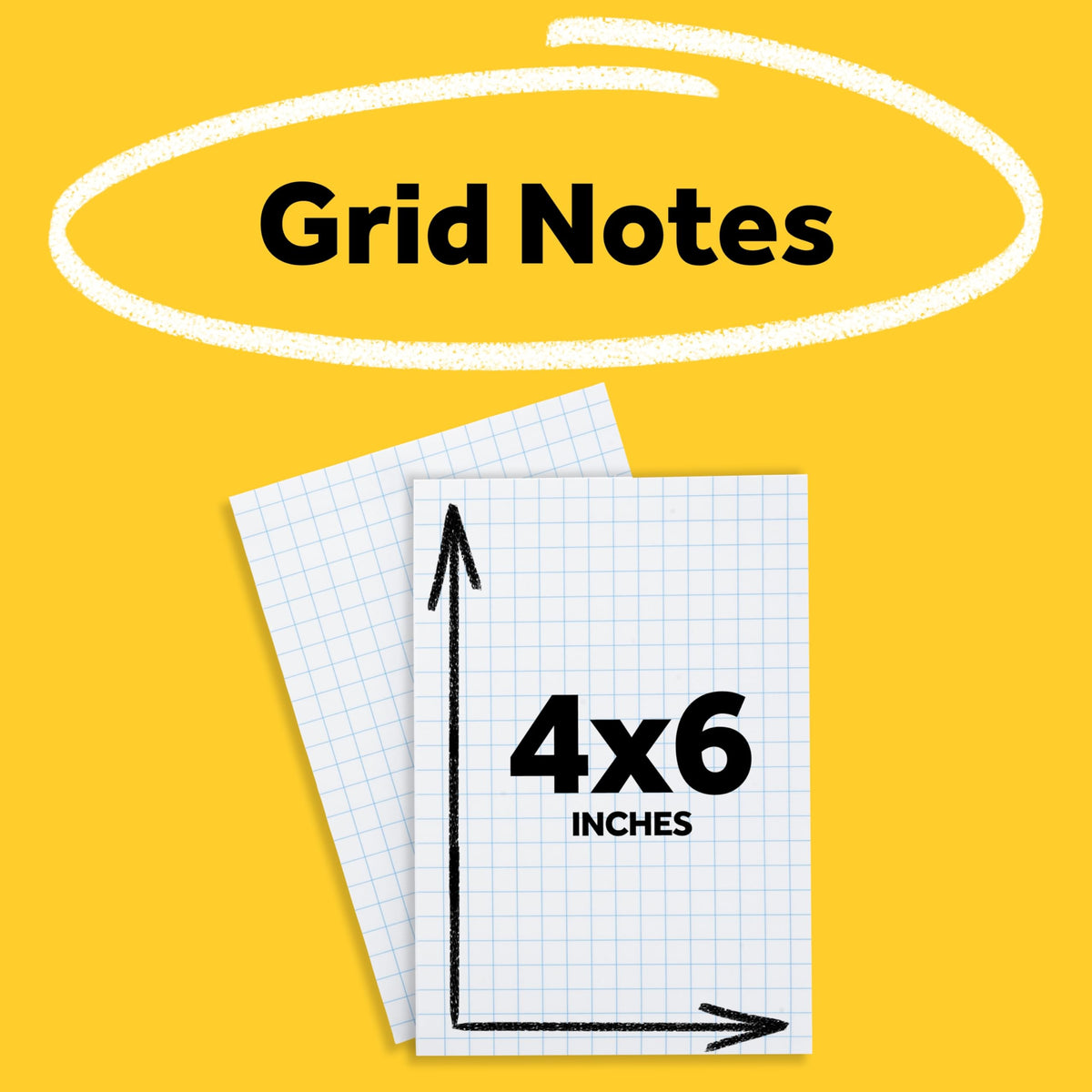 Post-it Self Stick Note 660-SSGRID, 6" x 4" – view 5