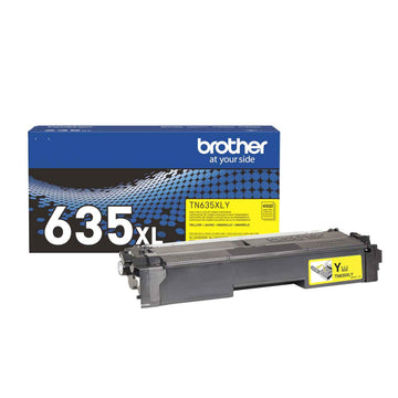 Brother Laser Printer Toner TN635XLY, High Yield