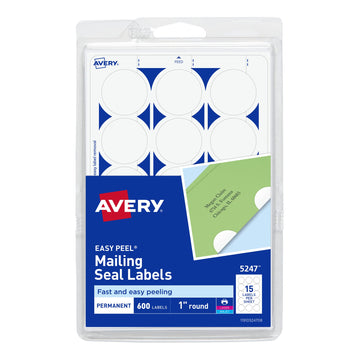 Avery Label 5247, 600 Count