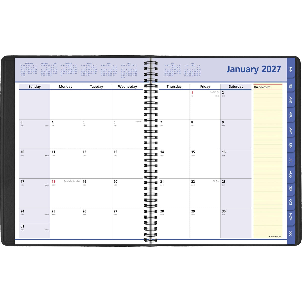 AT-A-GLANCE Planner 760605, 8.25" x 11" – view 8