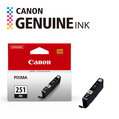 Canon Inkjet Printer Ink CLI251BK, CLI-251 BK – view 2