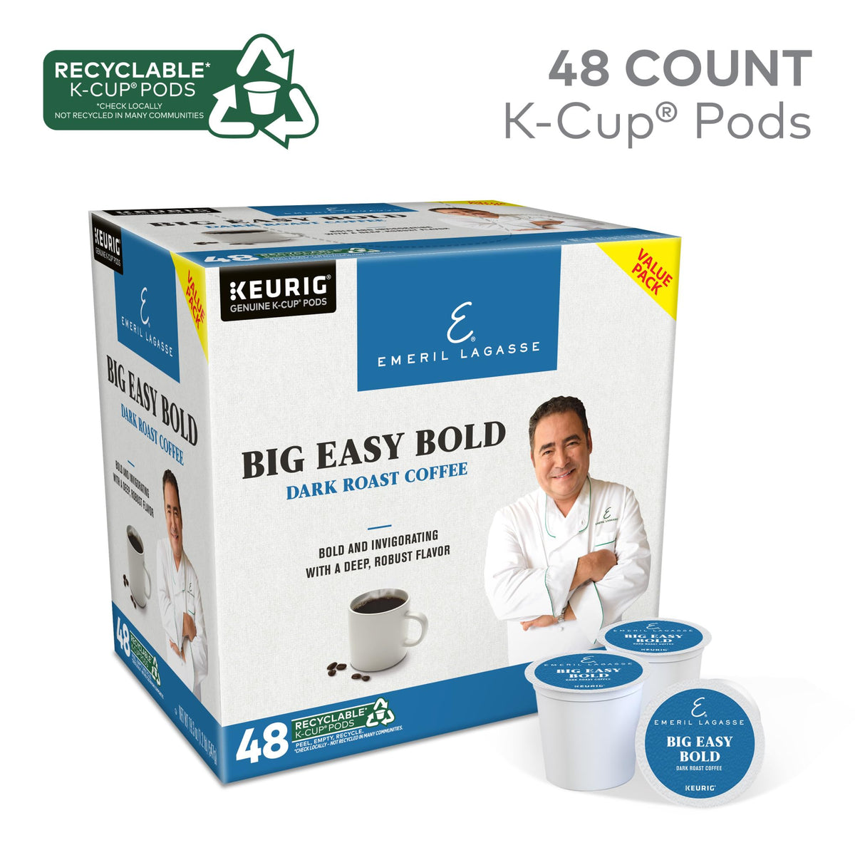 Emeril Coffee 5000346530-48, 48 Count – view 2