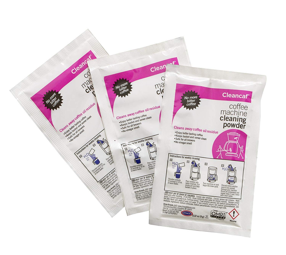 Urnex Cleaning Agent 14-CLP-UCP03, 3 Packets – view 3