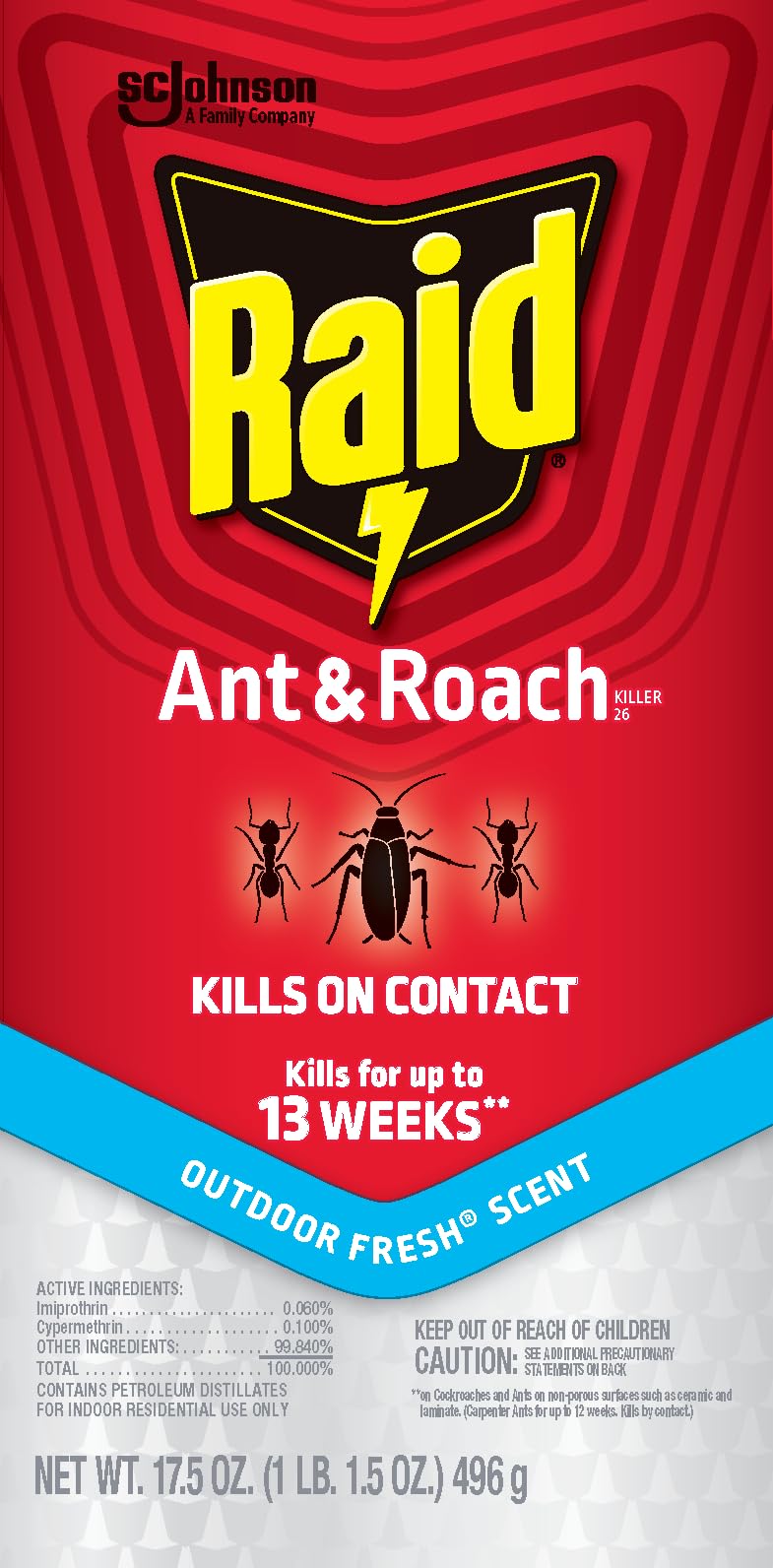 Raid Pesticide 669798p, 17.5 Fl Oz – view 11