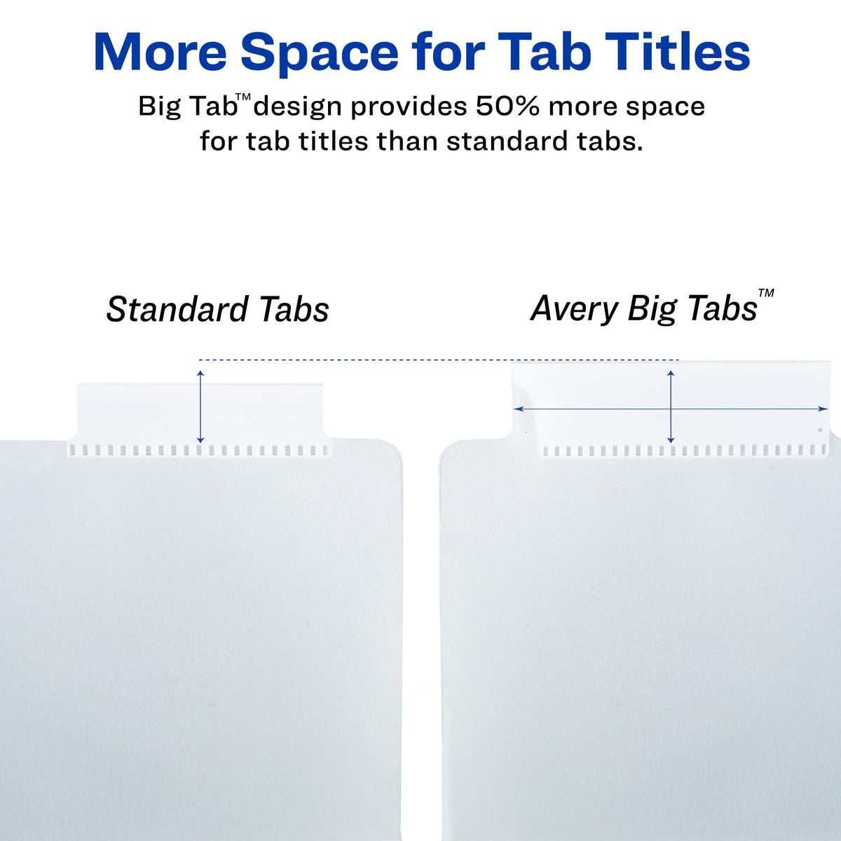 Avery Binder Divider 07714, 5 tab – view 6