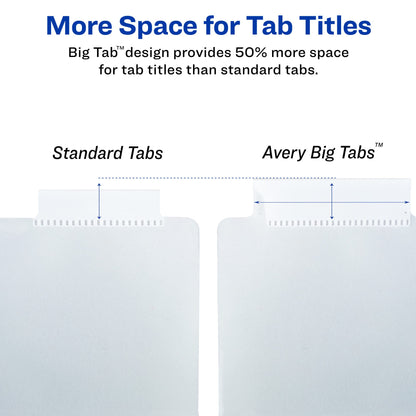 Avery Binder Divider 07714, 5 tab – view 6