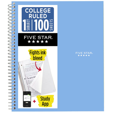 Five Star Blank Book 820002NH0, 100 Count