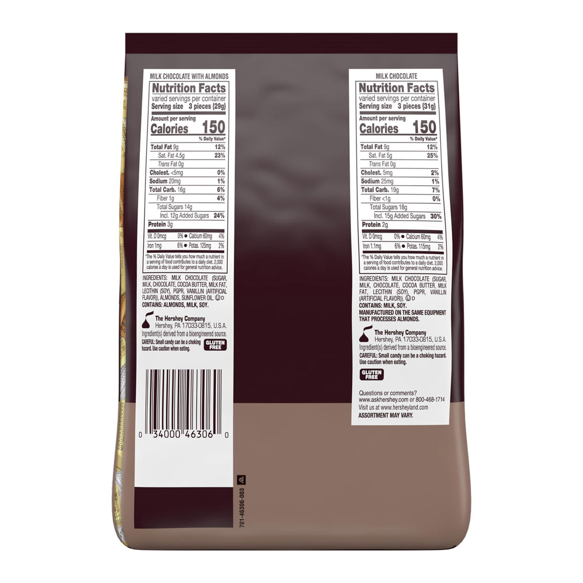 HERSHEY'S Chocolate Candy, 26 Ounce – view 3