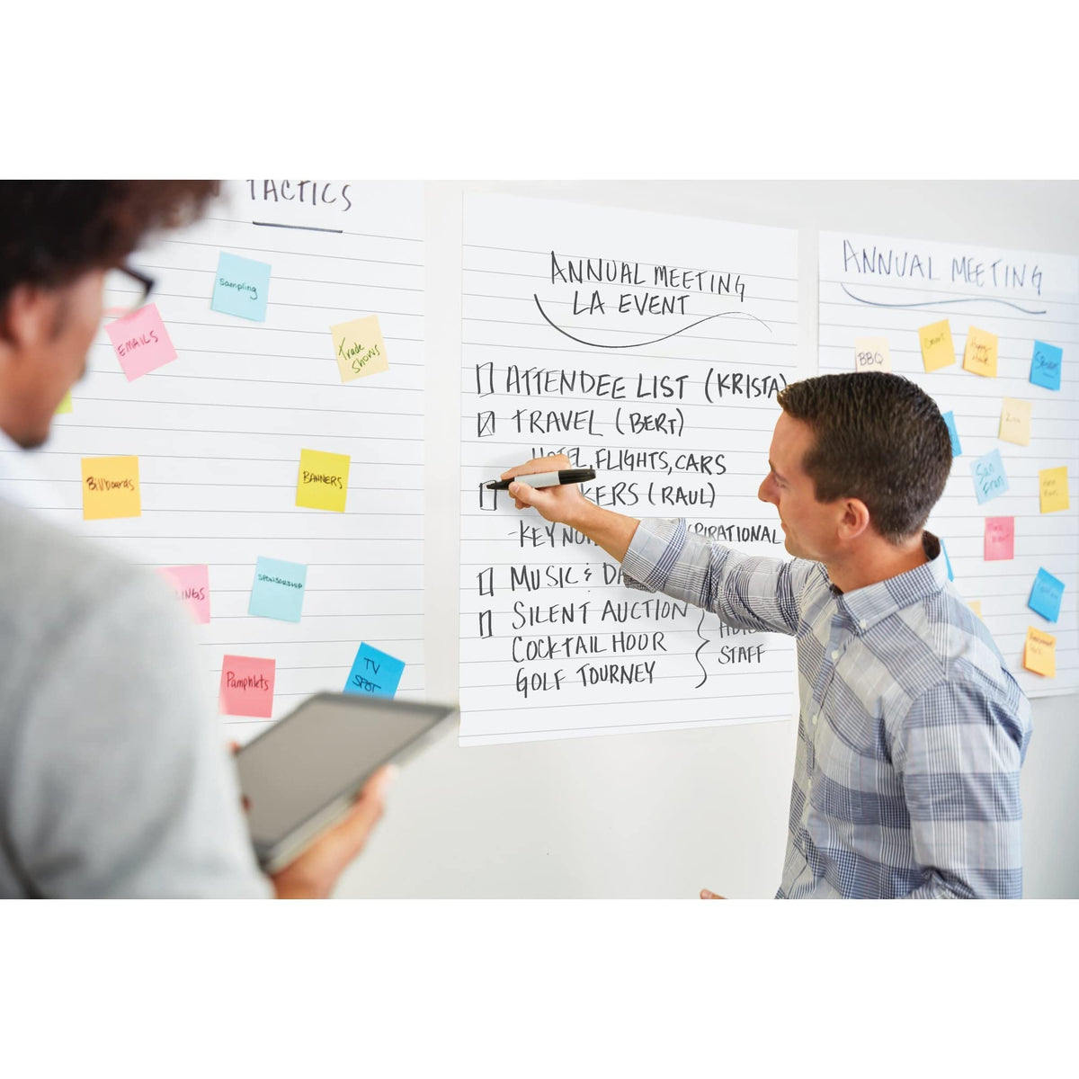Post-it Blank Book 561WL VAD 2PK, 25" x 30" – view 2
