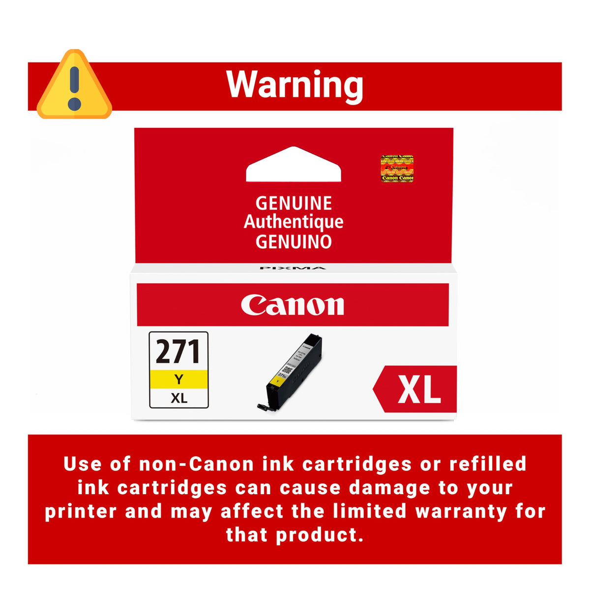 Canon Inkjet Printer Ink 0393C001, XL – view 3