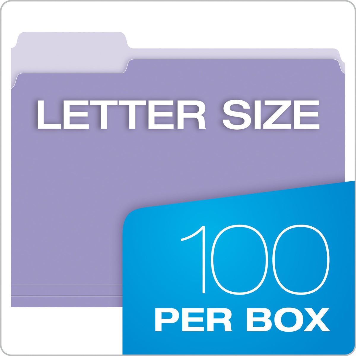 Pendaflex File Folder 152 1/3 LAV, 1 Box – view 5