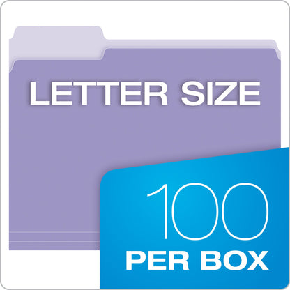 Pendaflex File Folder 152 1/3 LAV, 1 Box – view 5